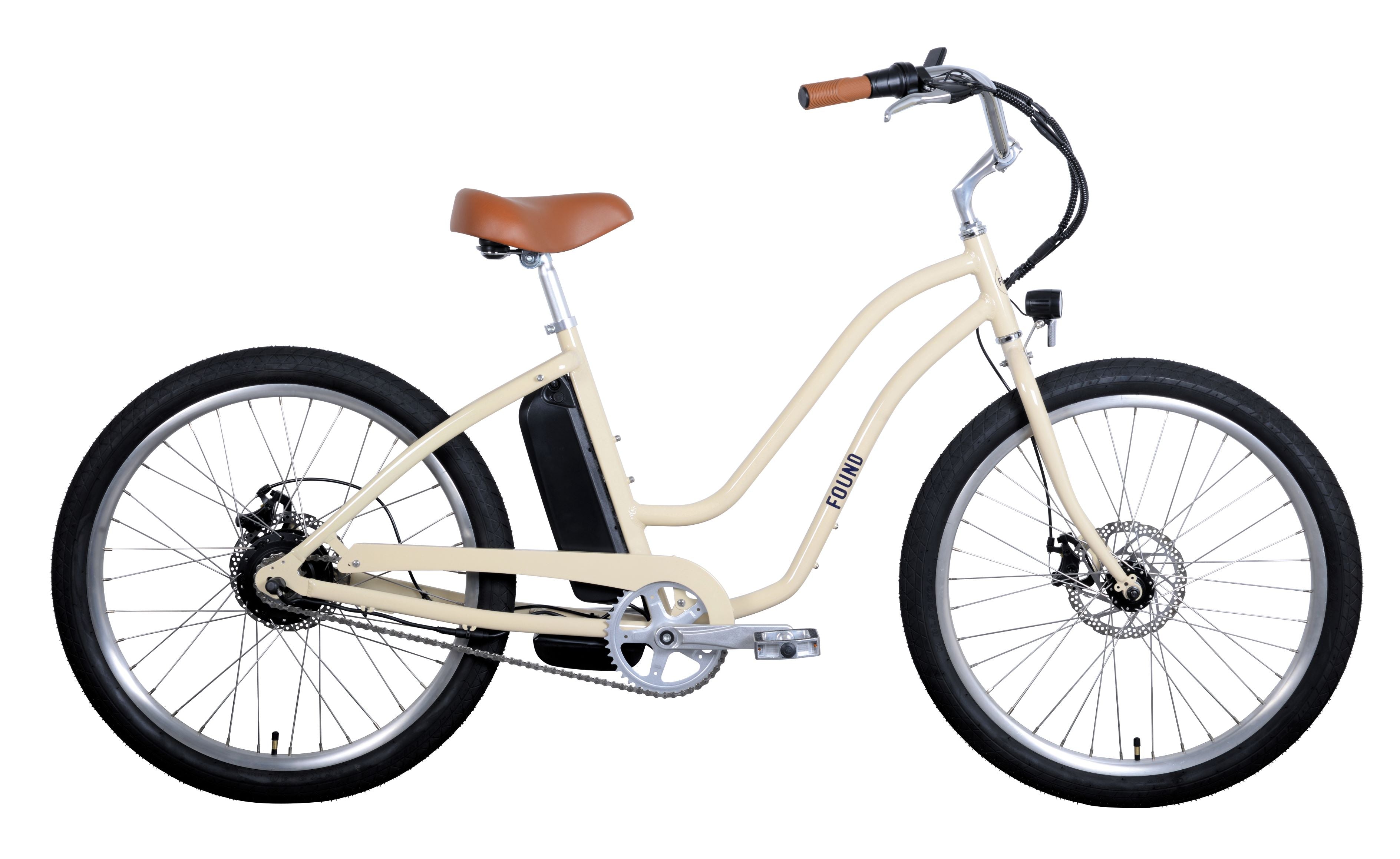 electric beach cruiser bicycle Found Classic Step Thru Electric Beach Cruiser – Found Bikes